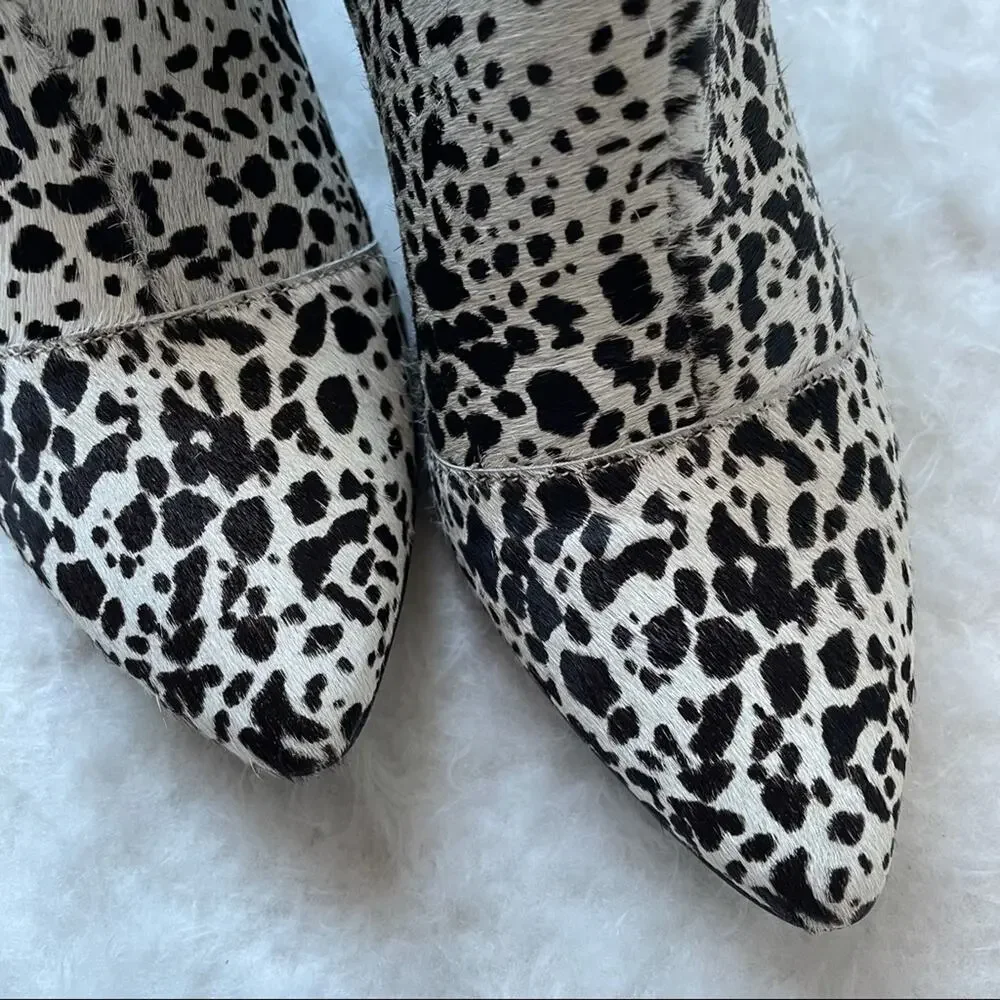 Matisse Cow Hair Heeled Booties